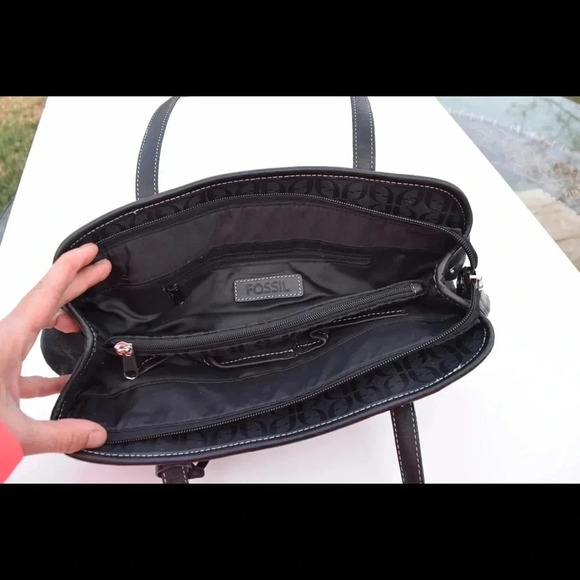 Fossil logo shoulder bag - Picture 7 of 8